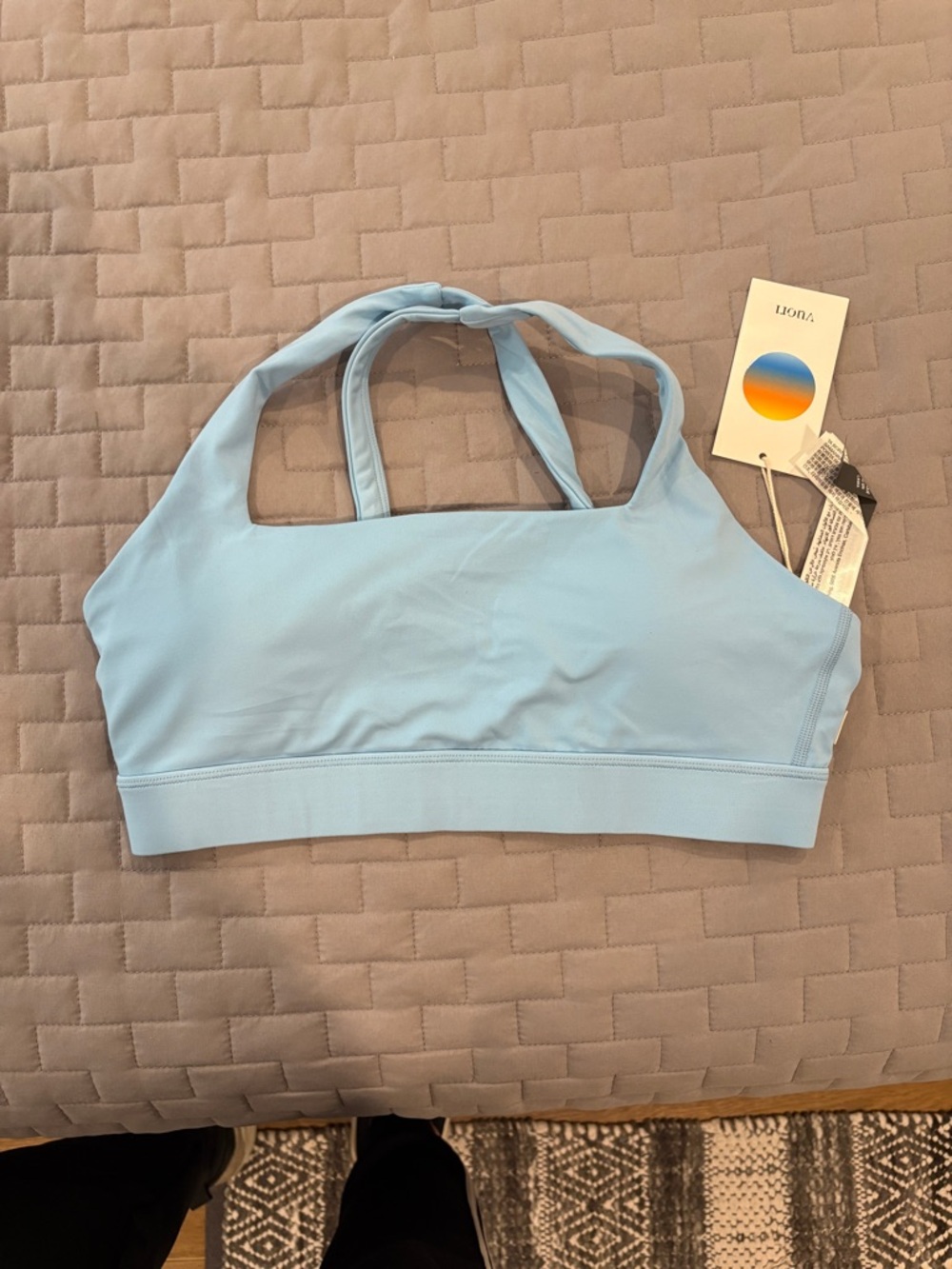 Vuori Daily Form Sports Bra in Sea Folly NWT